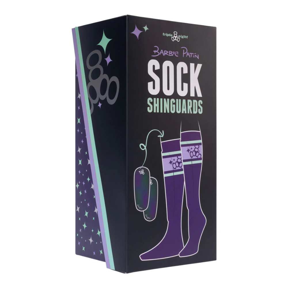 Triple 8 Sock Skate Shinguards Barbie Patin Signature Edition Purple - Lucky Skates 