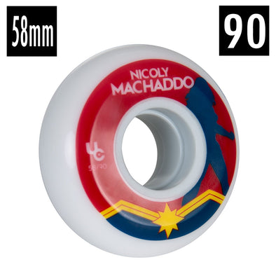 Undercover Nicoly Machaddo Pro Inline Wheel 90A 58mm - 4 Pack