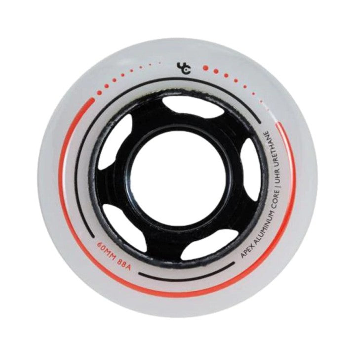 88a 60mm white inline wheel 