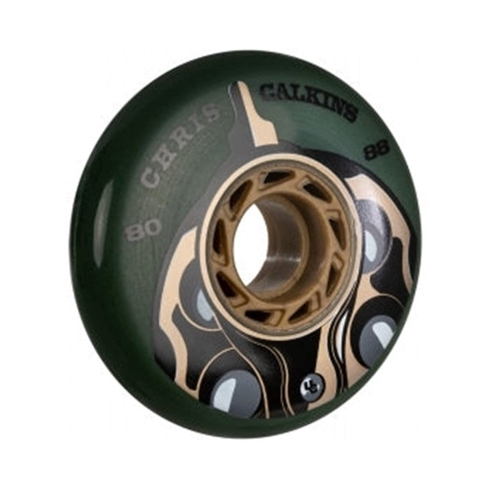 88a green aggressive inline wheel 