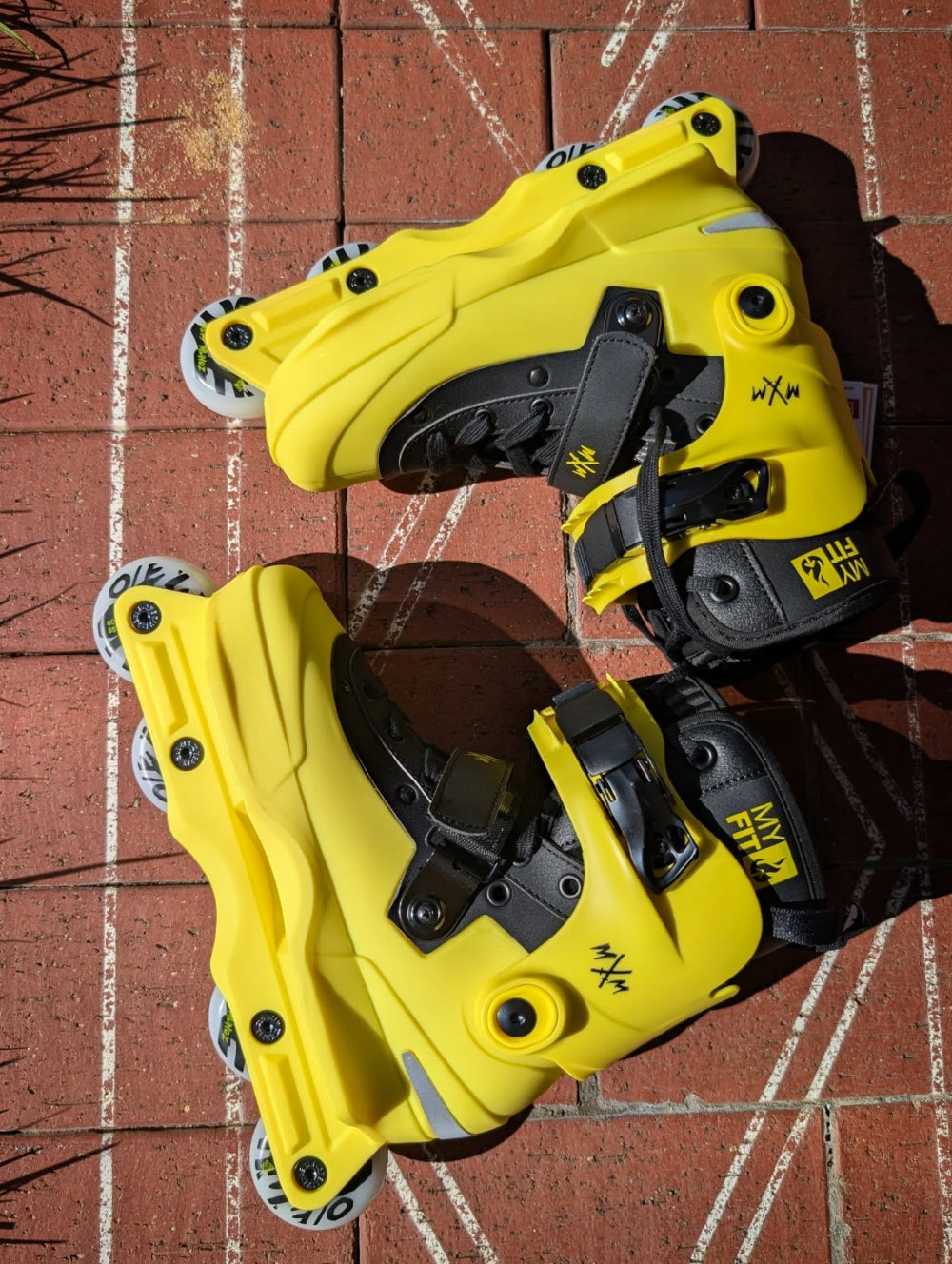 USD Aeon Mery Munoz II Pro 60 Aggressive Inline Skates Yellow - Lucky Skates