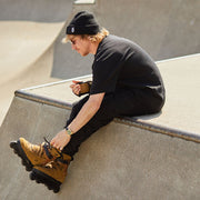 USD Aeon Sam Crofts V Aggressive Inline Skates Brown Suede 60mm - Lucky Skates 