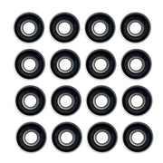Undercover ABEC 7 Skate Bearings Black 16 Pack - Lucky Skates