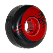 red black aggressive inline wheel 