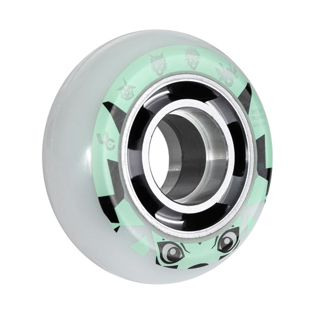 Undercover Mery Munoz TV Alloy Aggressive Inline Wheels Grey 60mm 88A - 4 Pack - Lucky Skates