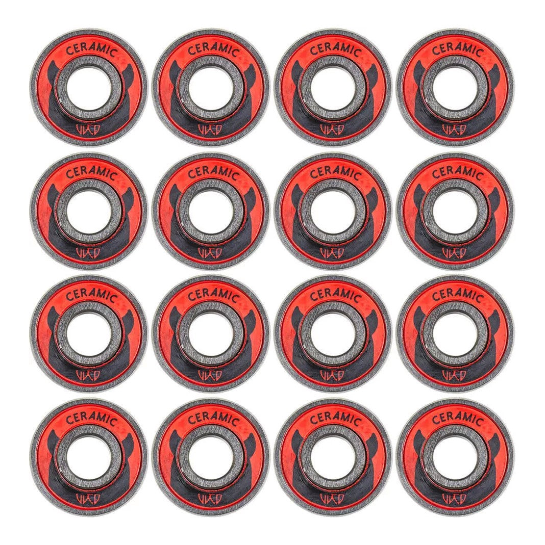 Wicked Ceramic 608 Skate Bearings (16) - Lucky Skates