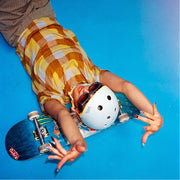 Yepa T-Shell Plus Certified Skate Helmet Stone Speckled Baby Blue - Lucky Skates 