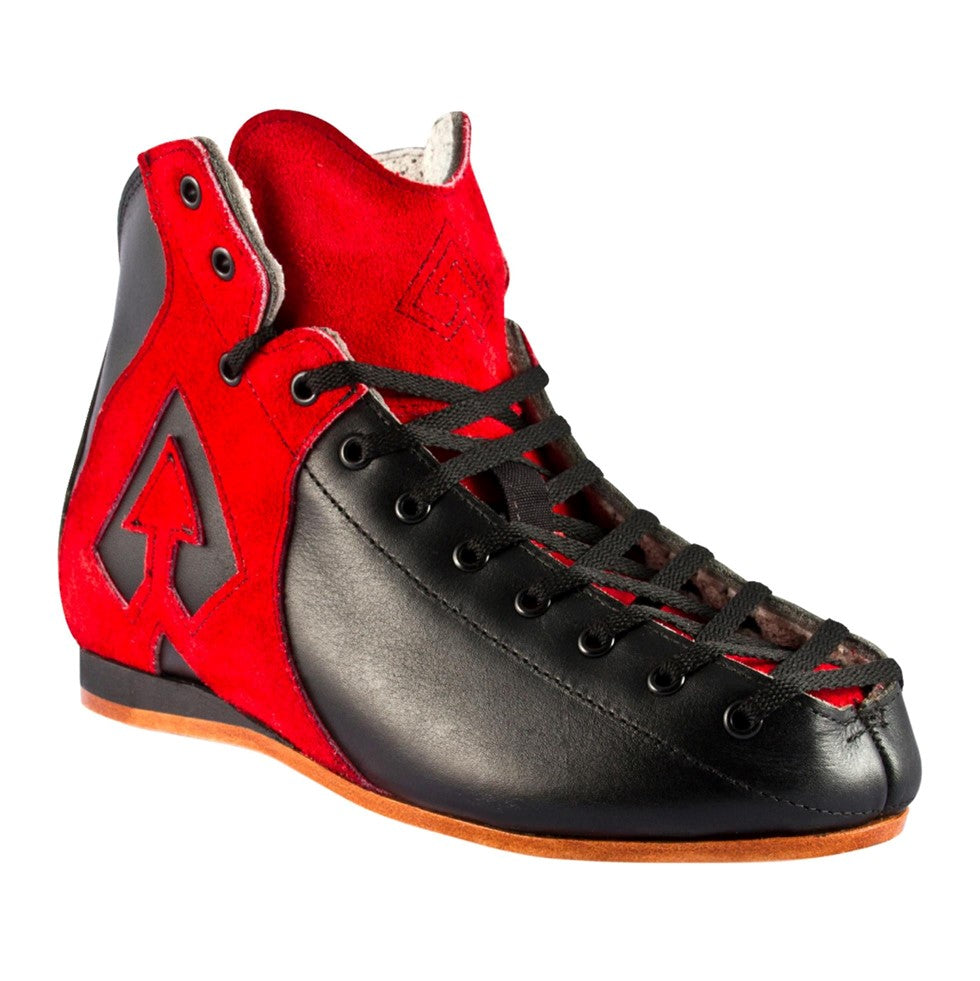 Antik AR1 Quad Roller Skate Boots Red - Lucky Skates