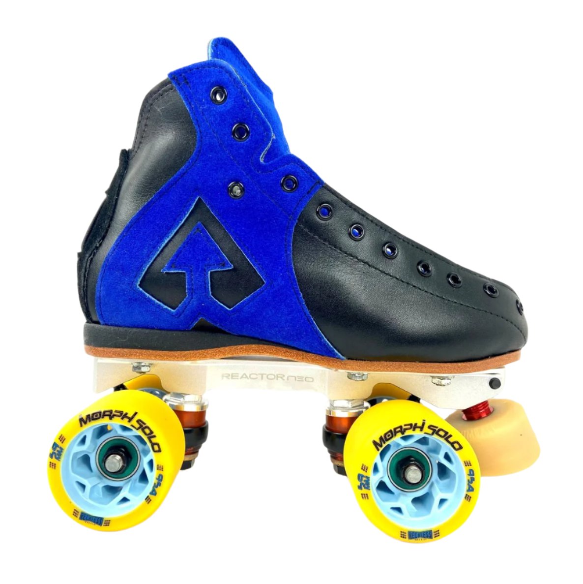 BLUE BLACK ROLLER SKATES 