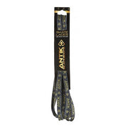Antik Waxed Roller Skate Laces Black Gold 81 inch, 100 inch,  108 inch  - Lucky Skates