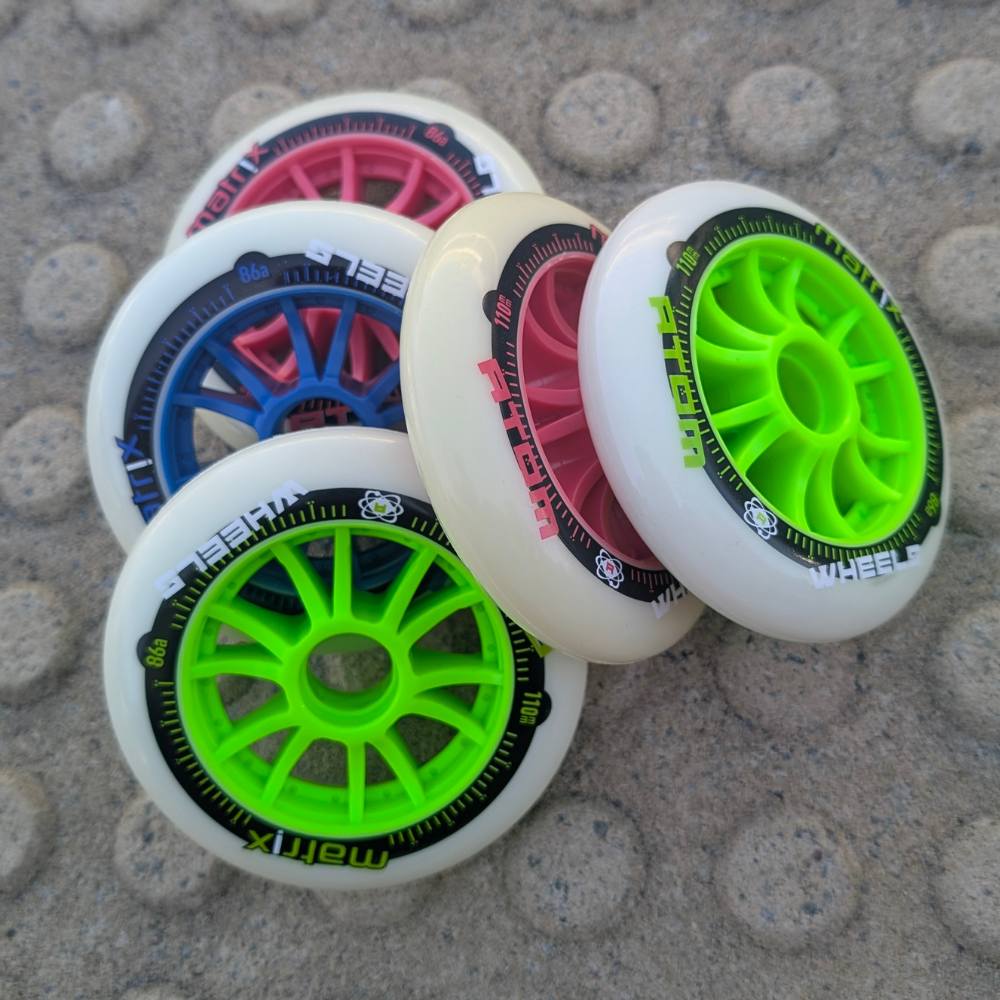 Atom Matrix Inline Skate Wheel 110mm 86A - Lucky Skates