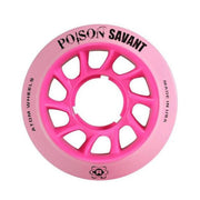 Atom Savant Poison Hybrid Roller Skate Wheels 84a 59mm Pink - Lucky Skates