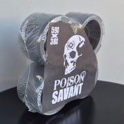 Atom Savant Poison Hybrid Roller Skate Wheels 4 Pack 84a 59mm Black - Lucky Skates