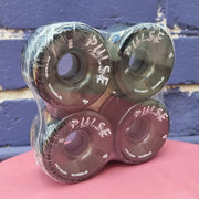 Atom Pulse Outdoor Roller Skate Wheels 78a 65mm 4 Pack Black - Lucky Skates