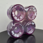 Atom Pulse Outdoor Roller Skate Wheels 78a 65mm Purple 4 Pack - Lucky Skates 