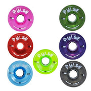 Atom Pulse Outdoor Roller Skate Wheels 65mm 78A Pink, Red, Green, Purple. Black, Blue - Lucky Skates