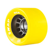 Atom Snap Yellow Indoor Roller Skate  Wheels 60mm 95A 4 pack - Lucky Skates 