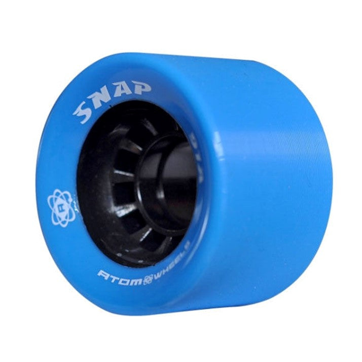 Atom Snap Indoor Roller Skate Wheels 60mm 91a Blue - Lucky Skates 