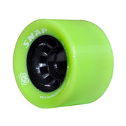Atom Snap Indoor Roller Skate Wheels 60mm 91a Green - Lucky Skates 