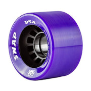 Atom Snap Indoor Roller Skate Wheels 60mm 95a Purple - Lucky Skates 