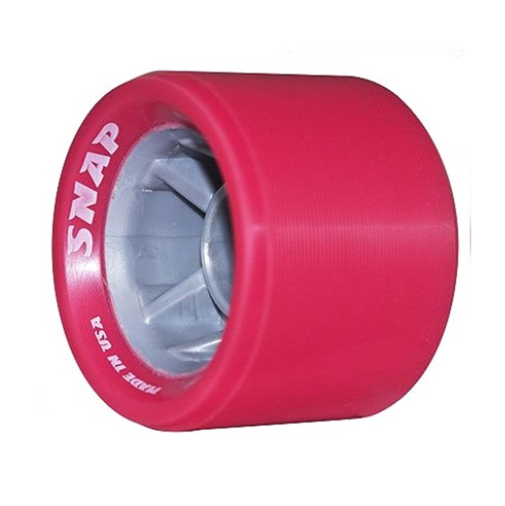 Atom Snap Indoor Roller Skate Wheels Pink -4 Pack - Lucky Skates