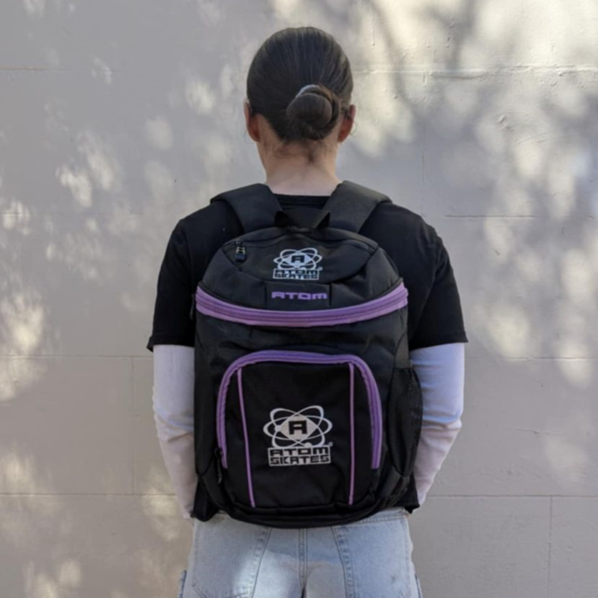 Atom Sport Skate Backpack Purple - Lucky Skates