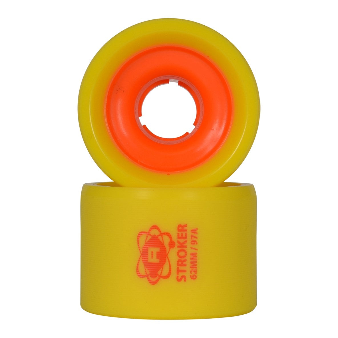 Atom Stroker Speed Indoor Roller Skate Wide Wheels 62mm 97A - 4 Pack - Lucky Skates