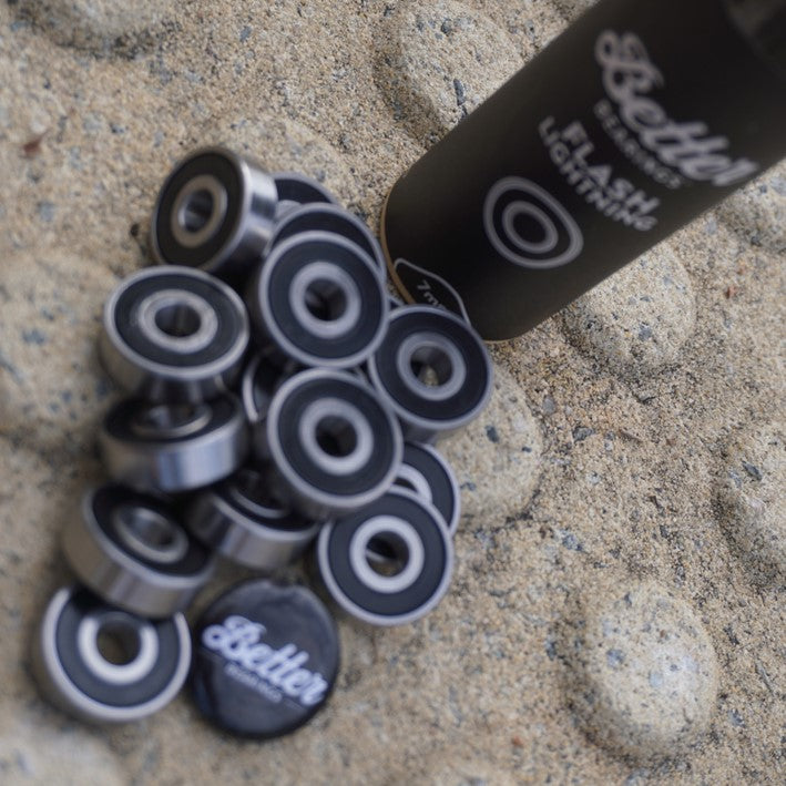 16 ceramic bearings black shields