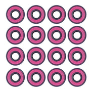 Better Bearings Rock Solids Skate Bearings Pink - 16 Pack- Lucky Skates