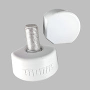 Bionic Bigfoot Roller Skate Toe Stops White Adjustable Long Stem - Lucky Skates