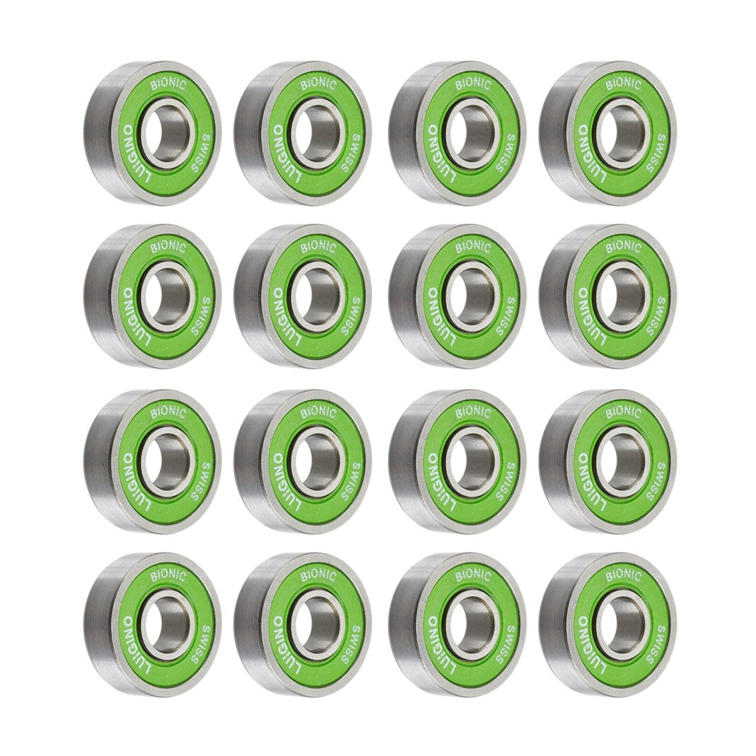 Bionic Swiss Skate Bearings (16) - Lucky Skates