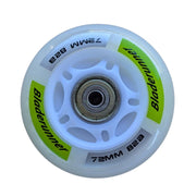 green white led light up wheels 