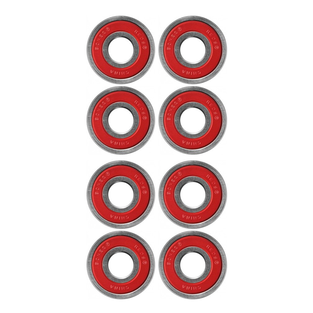 Bones Reds Skate Bearings - 8 pack - Lucky Skates