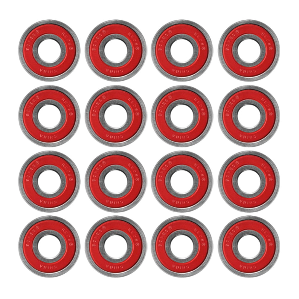 Bones Reds Skate Bearings (16) No Box - Lucky Skates