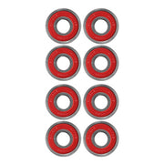 Bones Reds Skate Bearings Red - 8 Pack - Lucky Skates