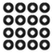 Bones Swiss Black Skate Bearings (16) - Lucky Skates