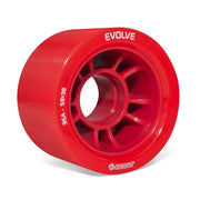 Bont Evolve Red Indoor Roller Skate Wheels 95A 59mm Red - Lucky Skates