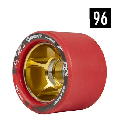 Bont FXX Speed Wheels Red 96A - 4 pack