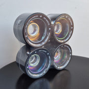 Bont Ghost Assassin Alloy Black Indoor Roller Skate Alloy Oil Slick Wheels 98a 62mm 4 pack - Lucky Skates