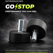 Bont GoStop Roller Derby Roller Skate Toe Stops Adjustable Stem Black - Lucky Skates 
