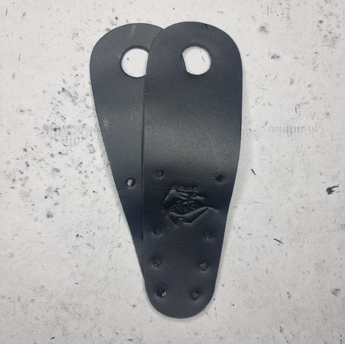 Bont Colour Roller Skate Leather Toe Guards Black - Lucky Skates