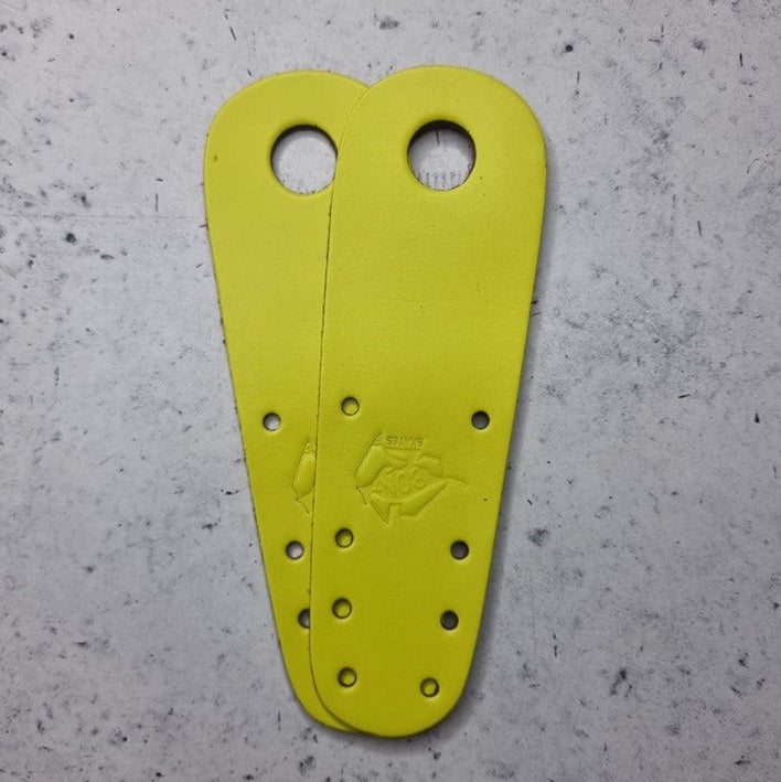 Bont Colour Roller Skate Leather Toe Guards Yellow - Lucky Skates
