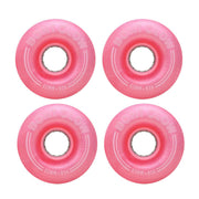 Bont Light Up Glow Cherry Blossom Pink Roller Skate LED Wheels 83A 62mm 4 Pack - Lucky Skates