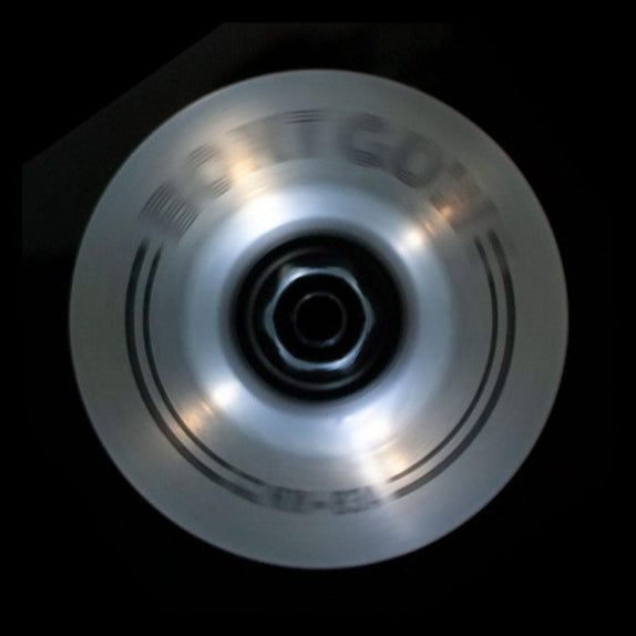 Bont Light Up Glow Pearl White Glitter LED Roller Skate Wheels - Lucky Skates
