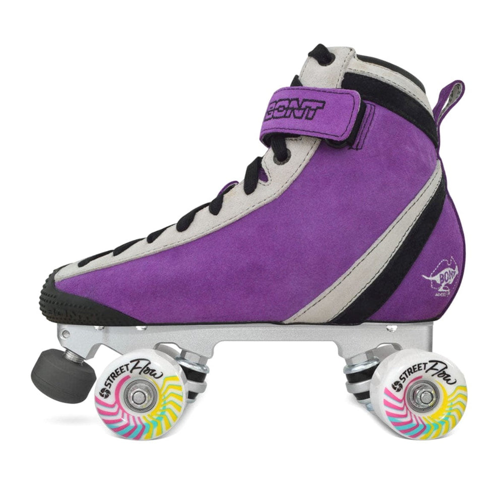 Bont Parkstar Purple Tracer Flow Quad Roller Skates - Lucky Skates