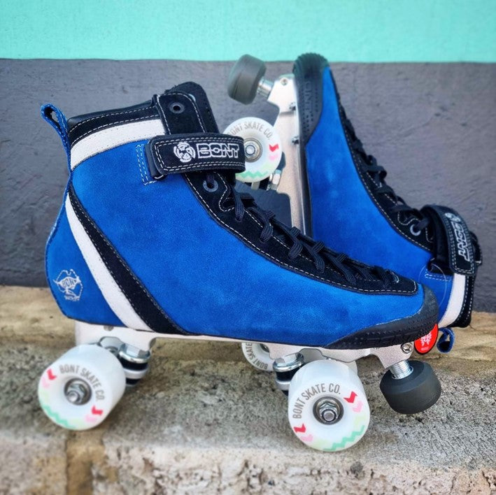 Bont Parkstar Blue Tracer Glide Roller Skates - Lucky Skates