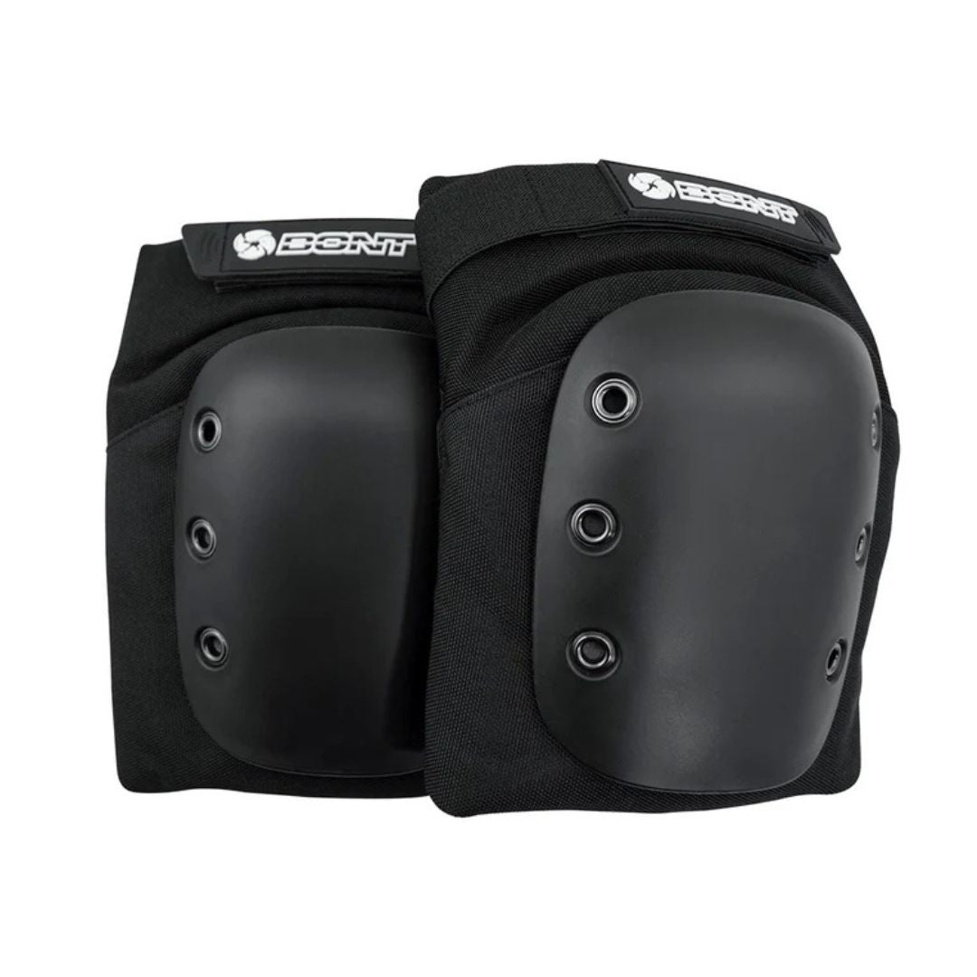 Bont Adult Skate Pro Protective Knee Pads Black - Lucky Skates