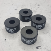Bont Quad Roller Skates Barrel Cushions Bottom Black 4 pack hard 88A - Lucky Skates