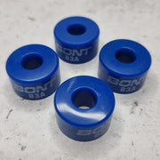 Bont Quad Roller Skates Barrel Cushions Bottom medium Blue 83A 4 Pack - Lucky Skates