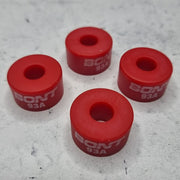 Bont Quad Roller Skates Barrel Cushions Bottom Red 93A x-hard 4 pack - Lucky Skates